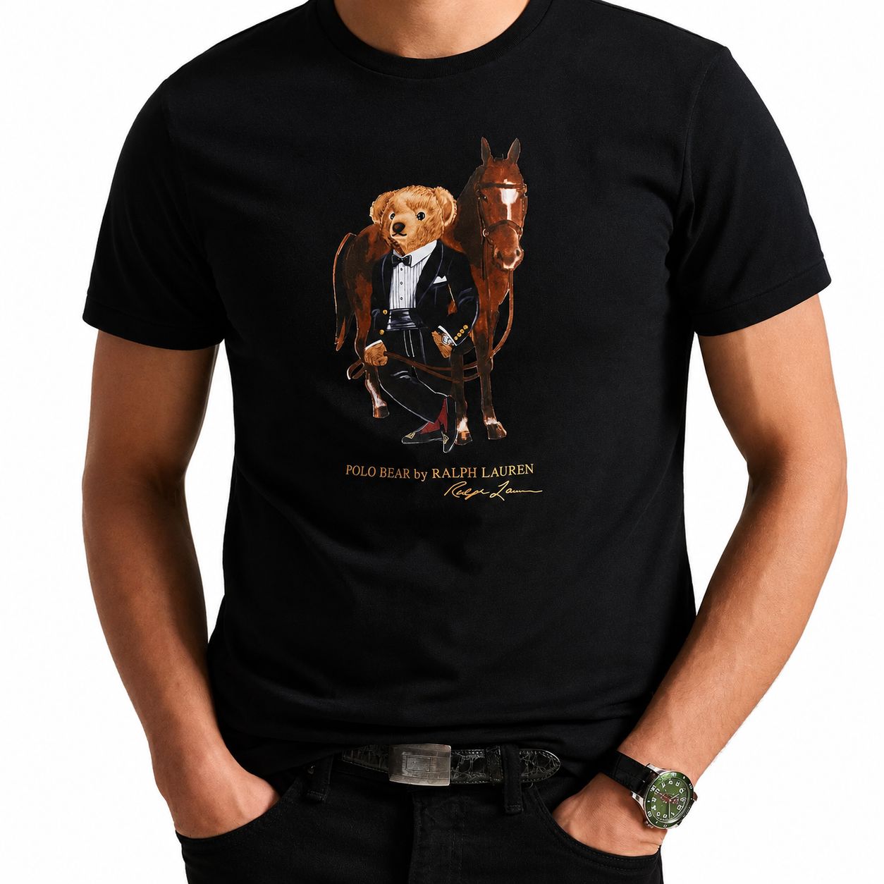 Ralph Lauren Polo Bear Baumwoll-T-Shirt
