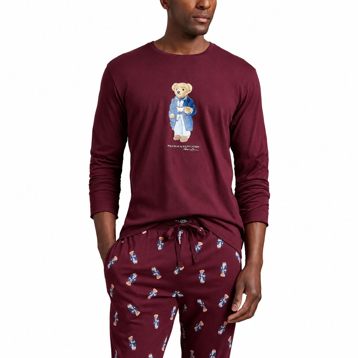 Ralph Lauren Polo Bear Jersey Schlafanzug-Set