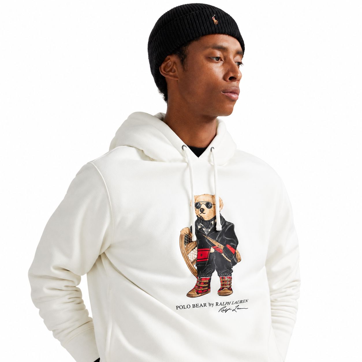 Ralph Lauren Polo Bear Fleece Kapuzenpullover