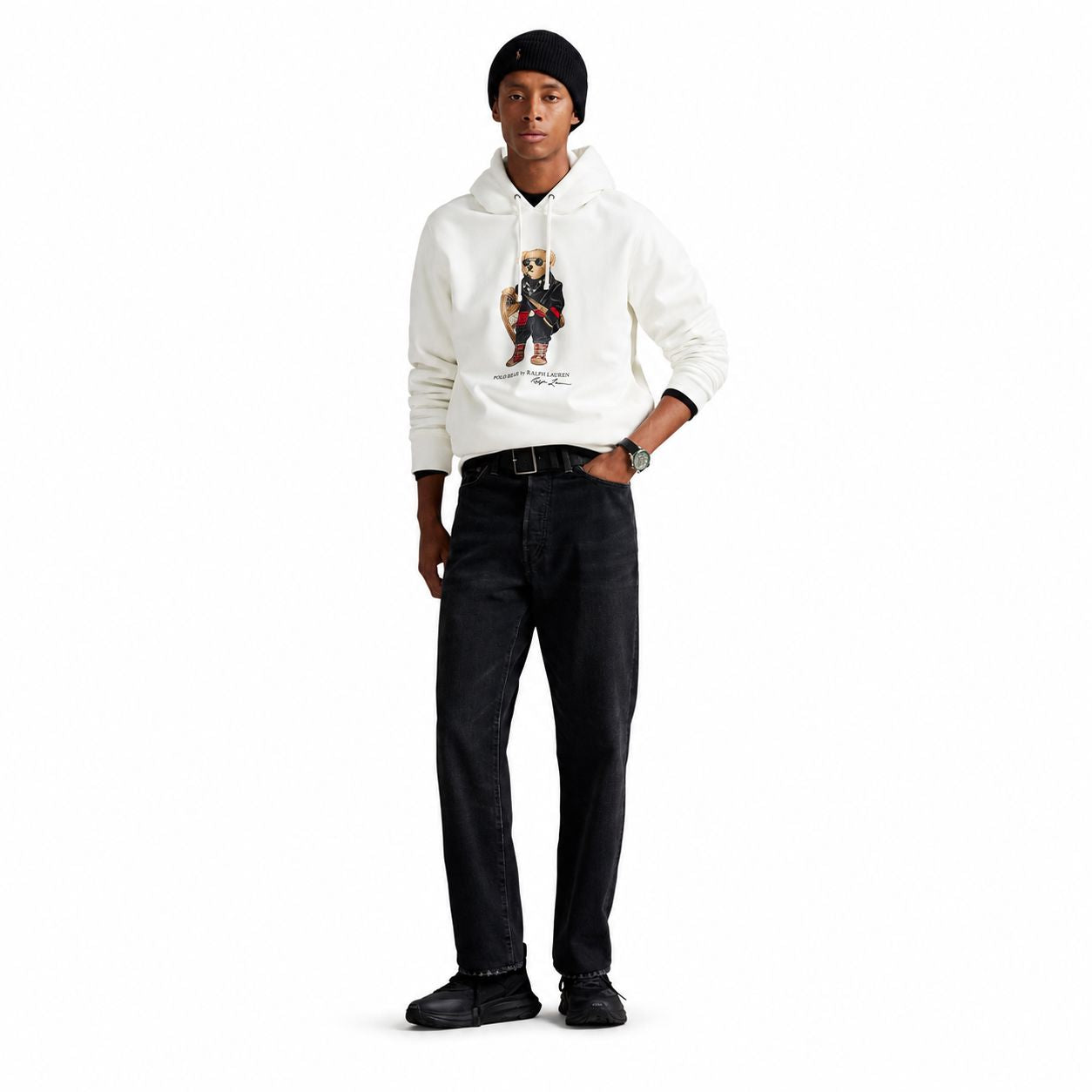 Ralph Lauren Polo Bear Fleece Kapuzenpullover