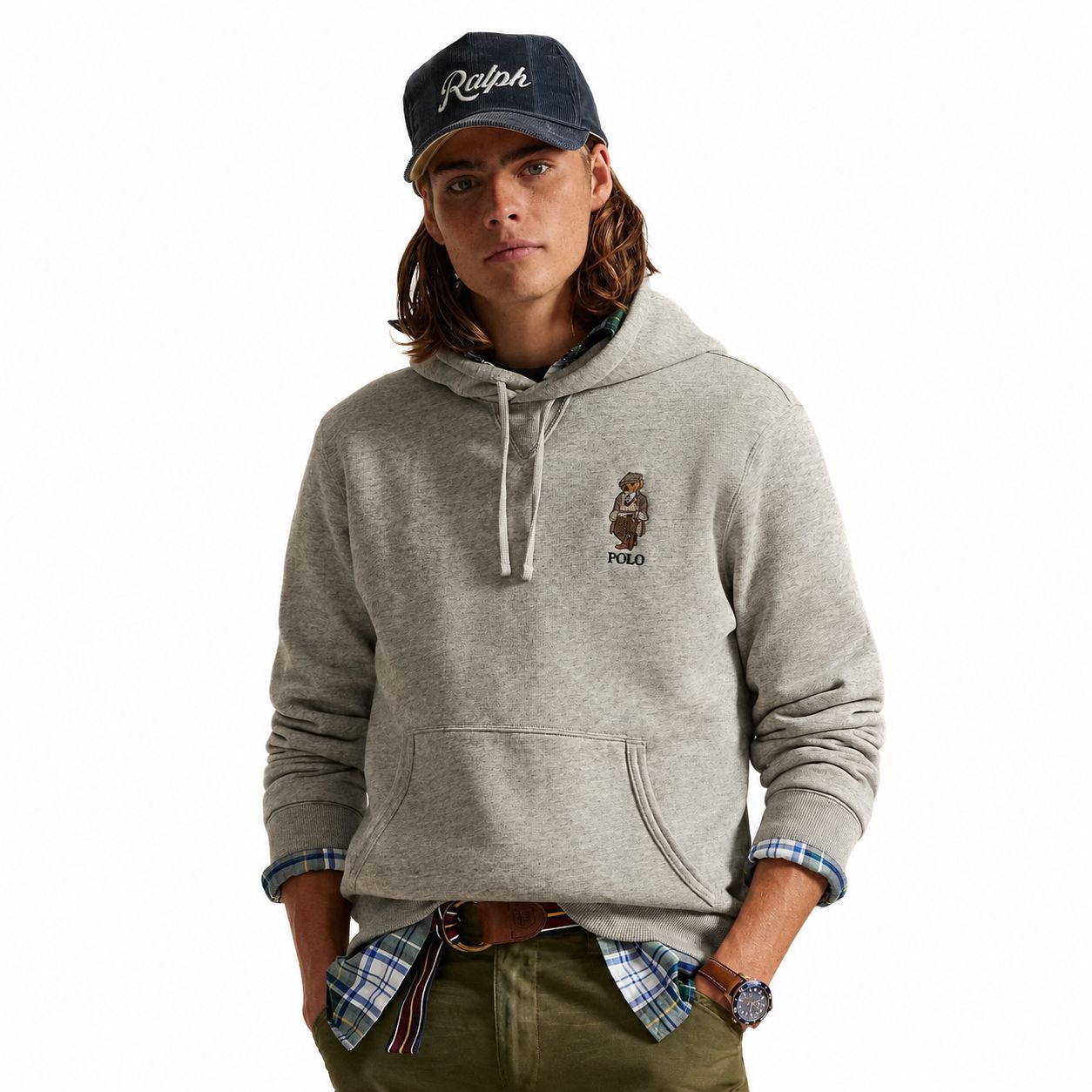 Ralph Lauren Polo Bear Fleece Kapuzenpullover