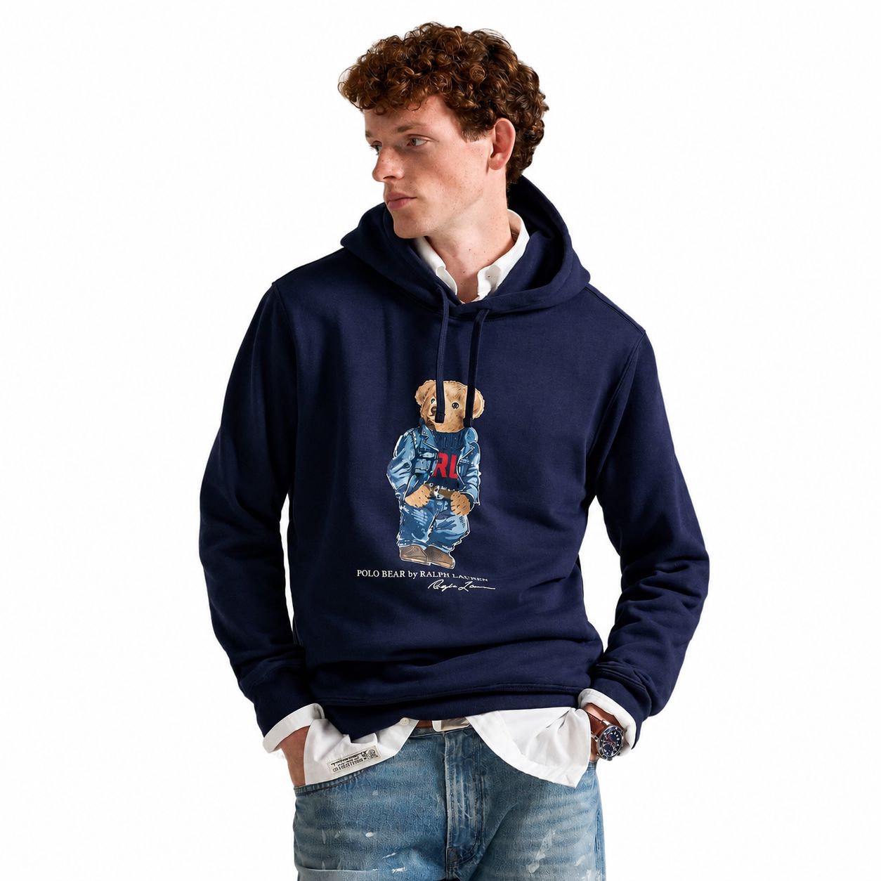 Ralph Lauren Polo Bear Fleece Kapuzenpullover