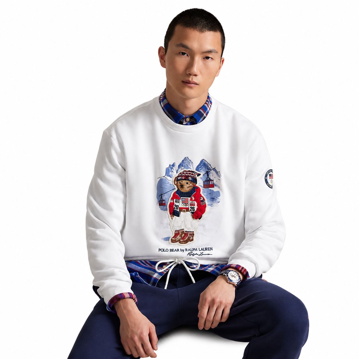 Ralph Lauren Team USA Polo Bear Sweatshirt