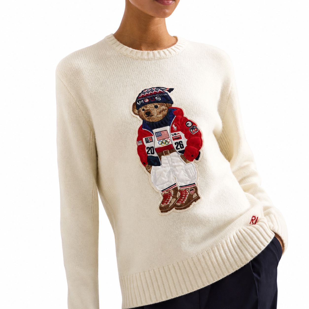 Ralph Lauren Team USA Polo Bear Pullover