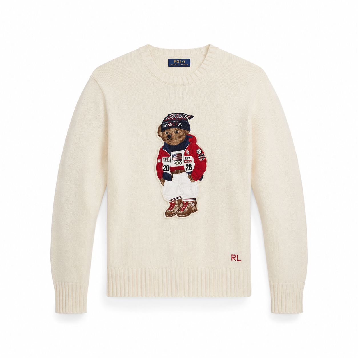 Ralph Lauren Team USA Polo Bear Pullover