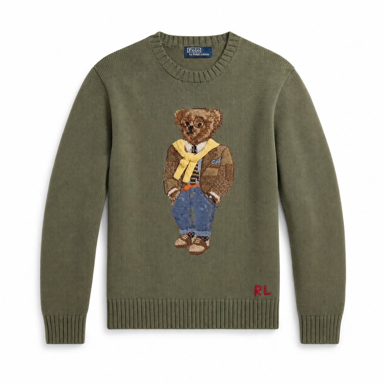 Ralph Lauren Polo Bear Pullover Mit Intarsia-Strick