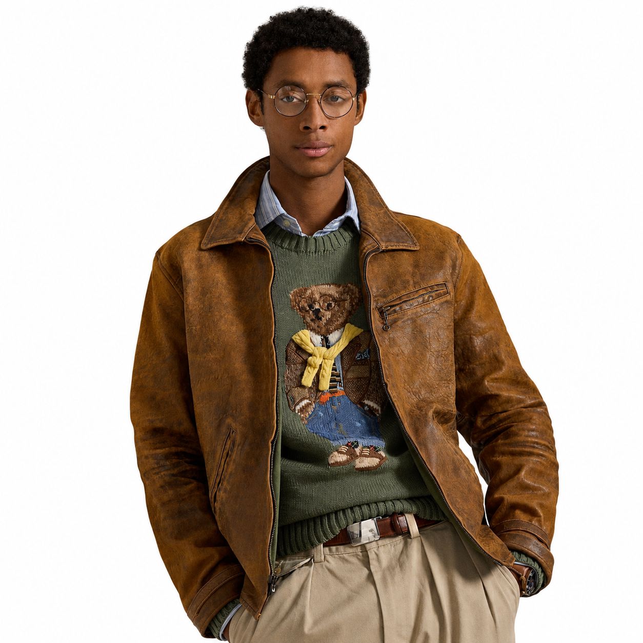 Ralph Lauren Polo Bear Pullover Mit Intarsia-Strick