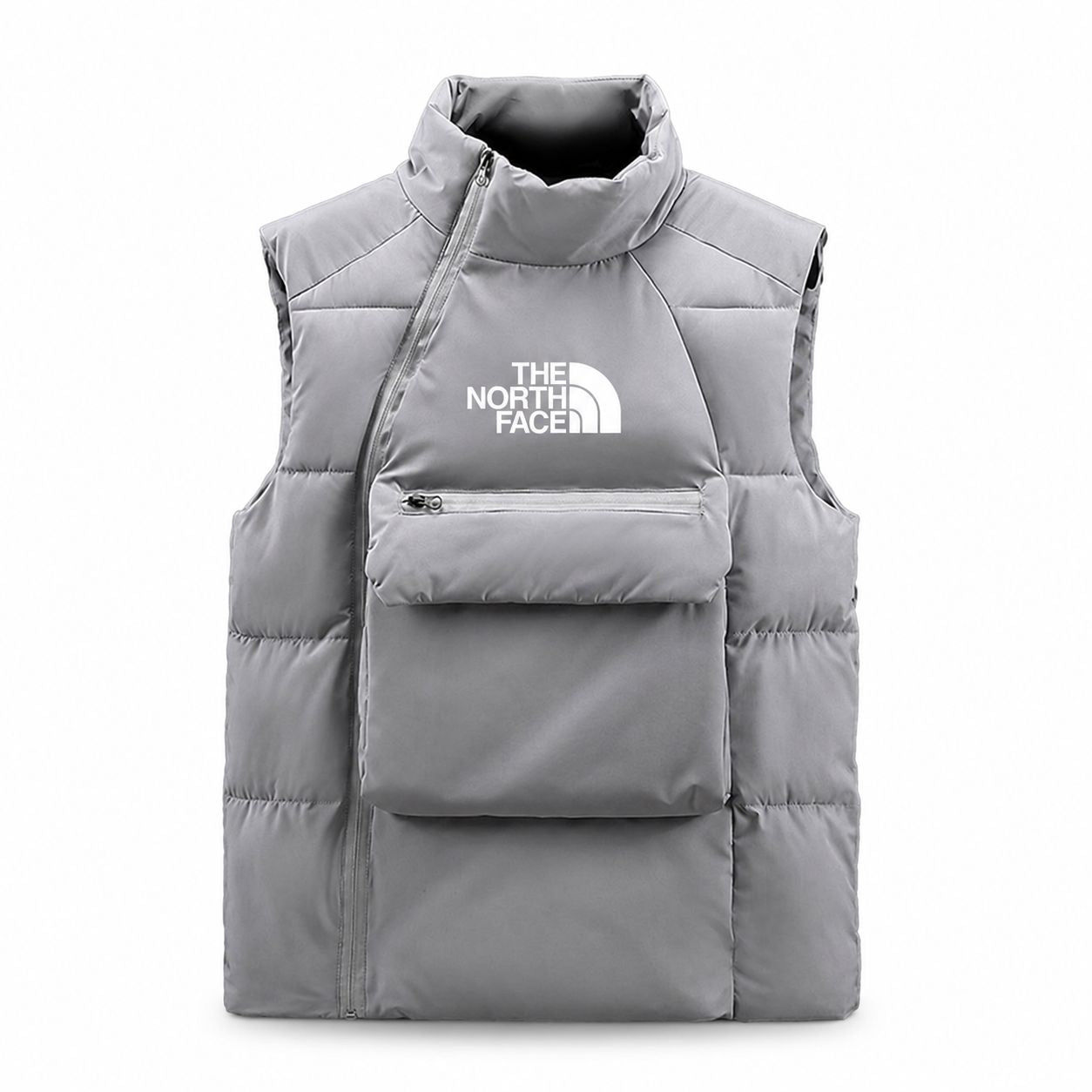 The North Face Gesteppter Woll-Mix Zopfstrick Pullover