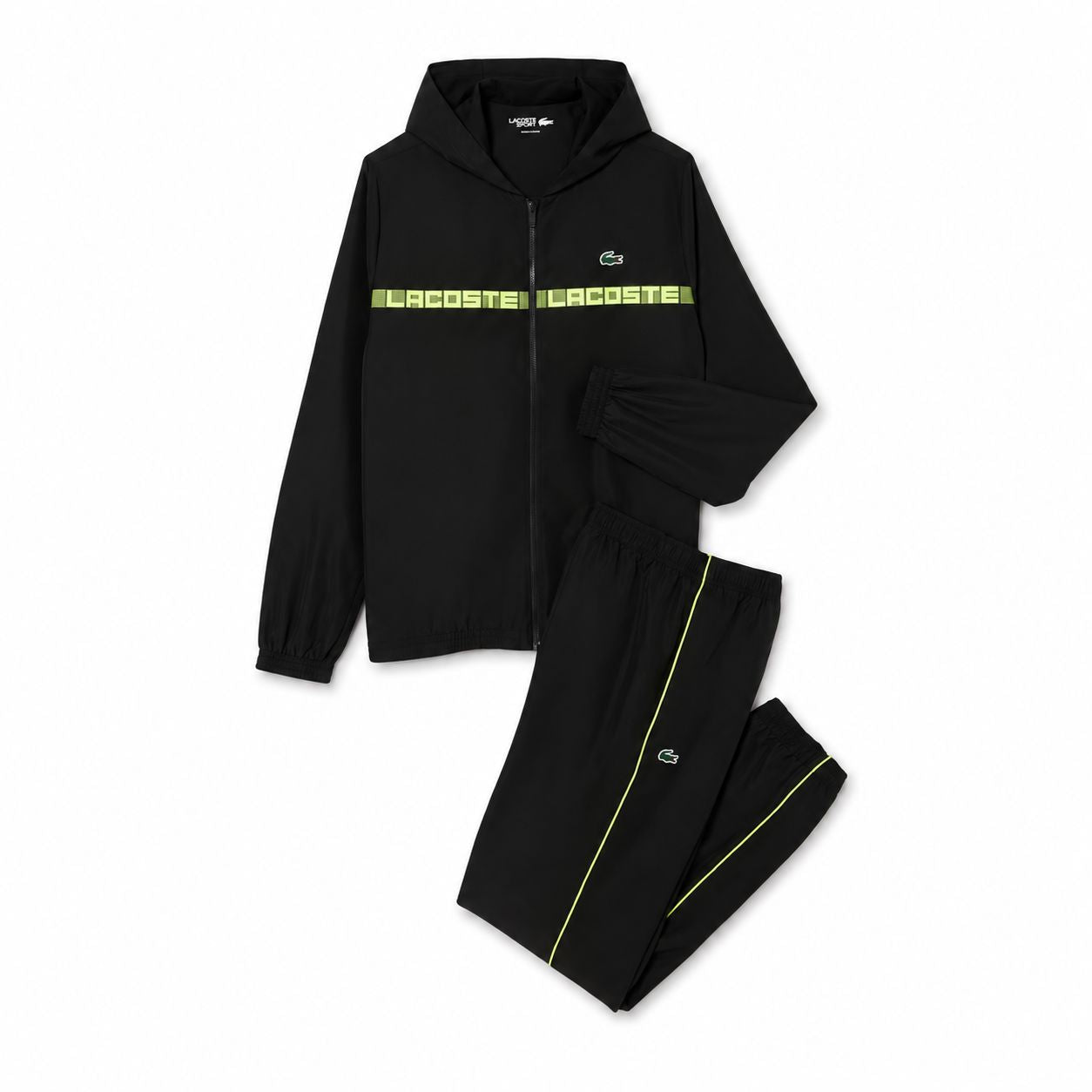 Lacoste Logo Streifen Tennis Trainingsanzug
