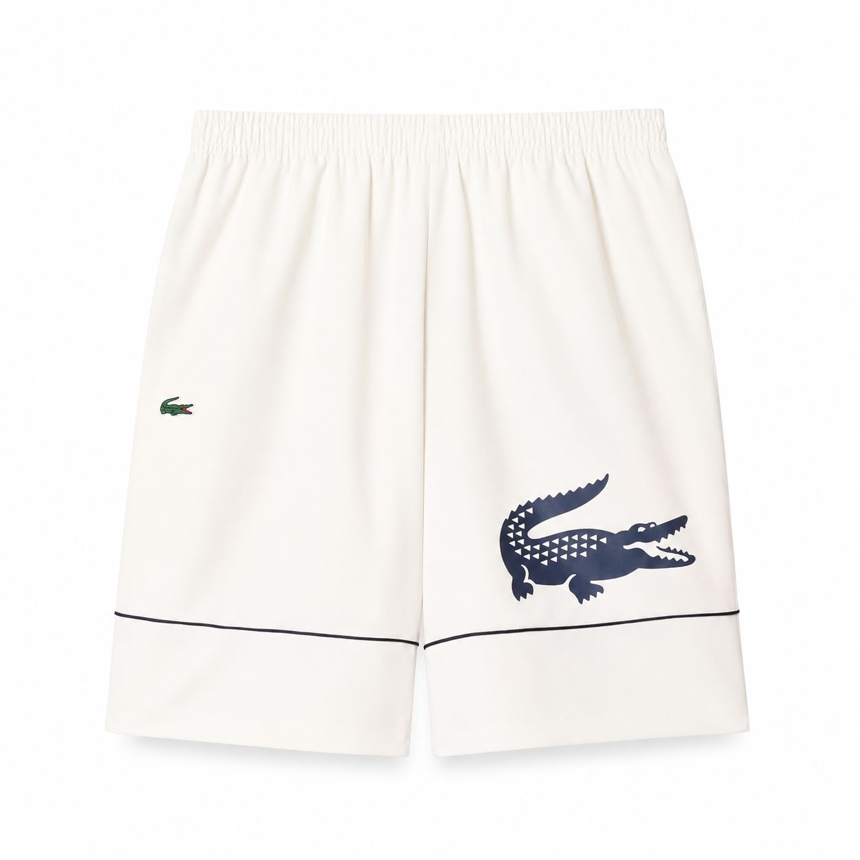 Lacoste Tennis-Shorts Aus Bedrucktem Diamant-Taft
