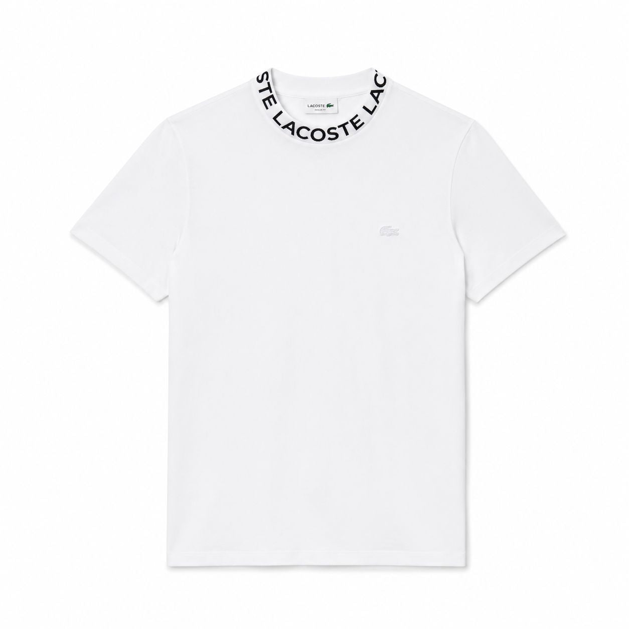 Lacoste Piqué T-SHIRT Mit Jacquard-Logo