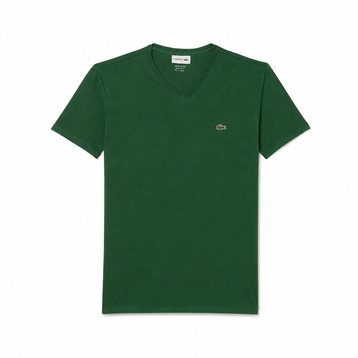 Lacoste Herren V-Ausschnitt T-SHIRT Aus Leichter Pima-Baumwolle