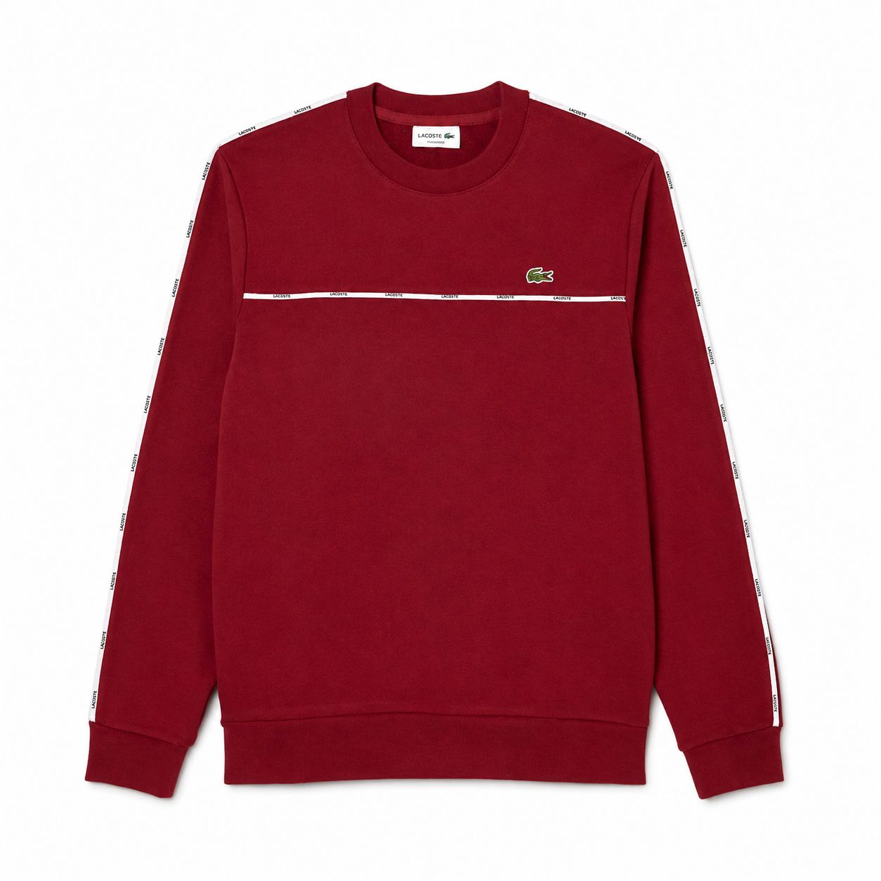Lacoste Fleece-Sweatshirt Mit Logo-Besatz