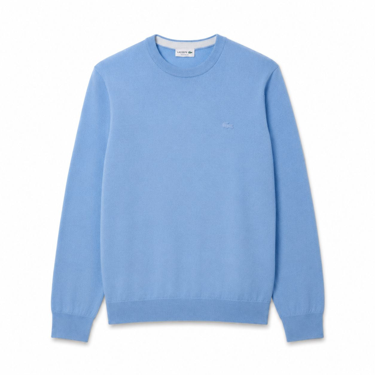 Lacoste Merinowolle Pullover Mit Rundhalsausschnitt