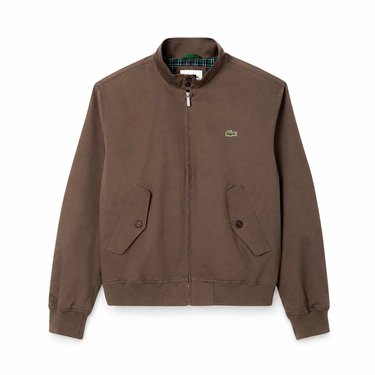 Lacoste Wasserabweisende Twill Harrington Jacke