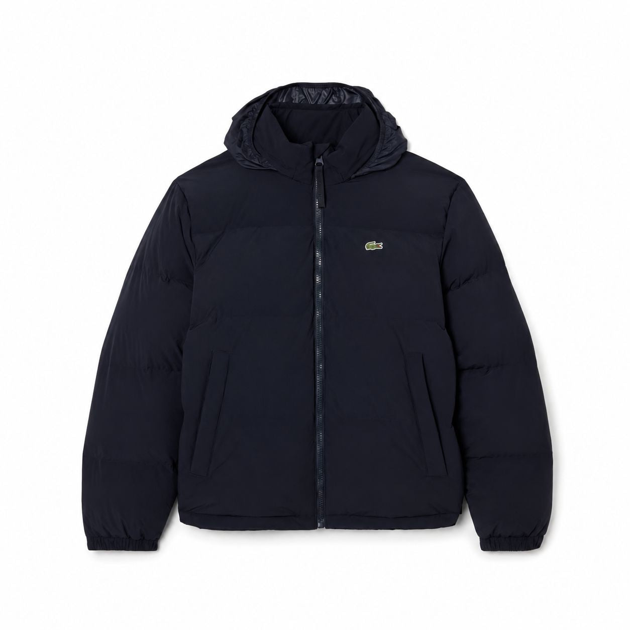 Lacoste Wasserabweisende Daunenjacke Mit Kapuze