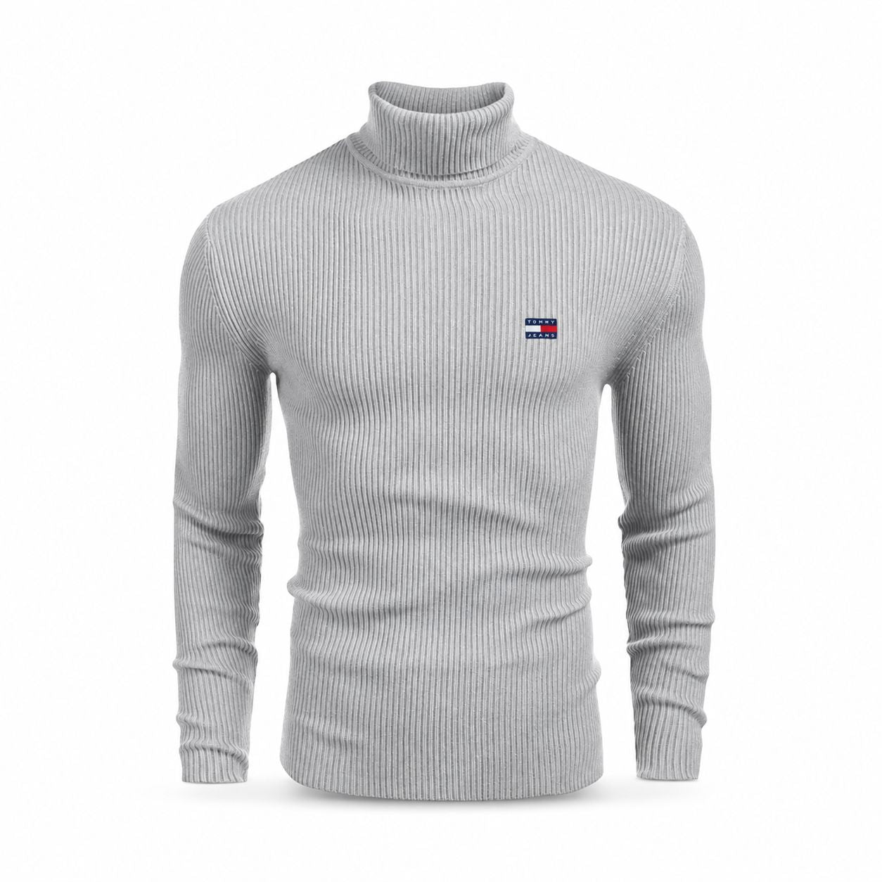 Tommy Hilfiger Rollkragen-Pullover Mit Zopfmuster Aus Wolle