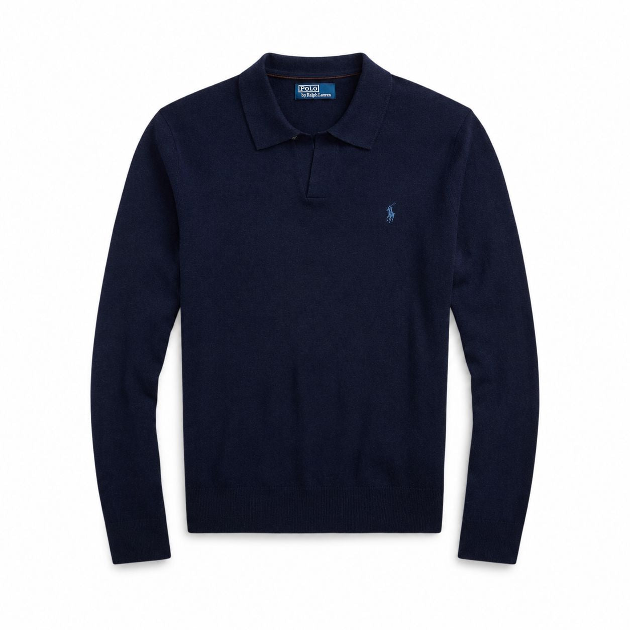 Ralph Lauren Woll-Pullover Mit Johnny-Kragen
