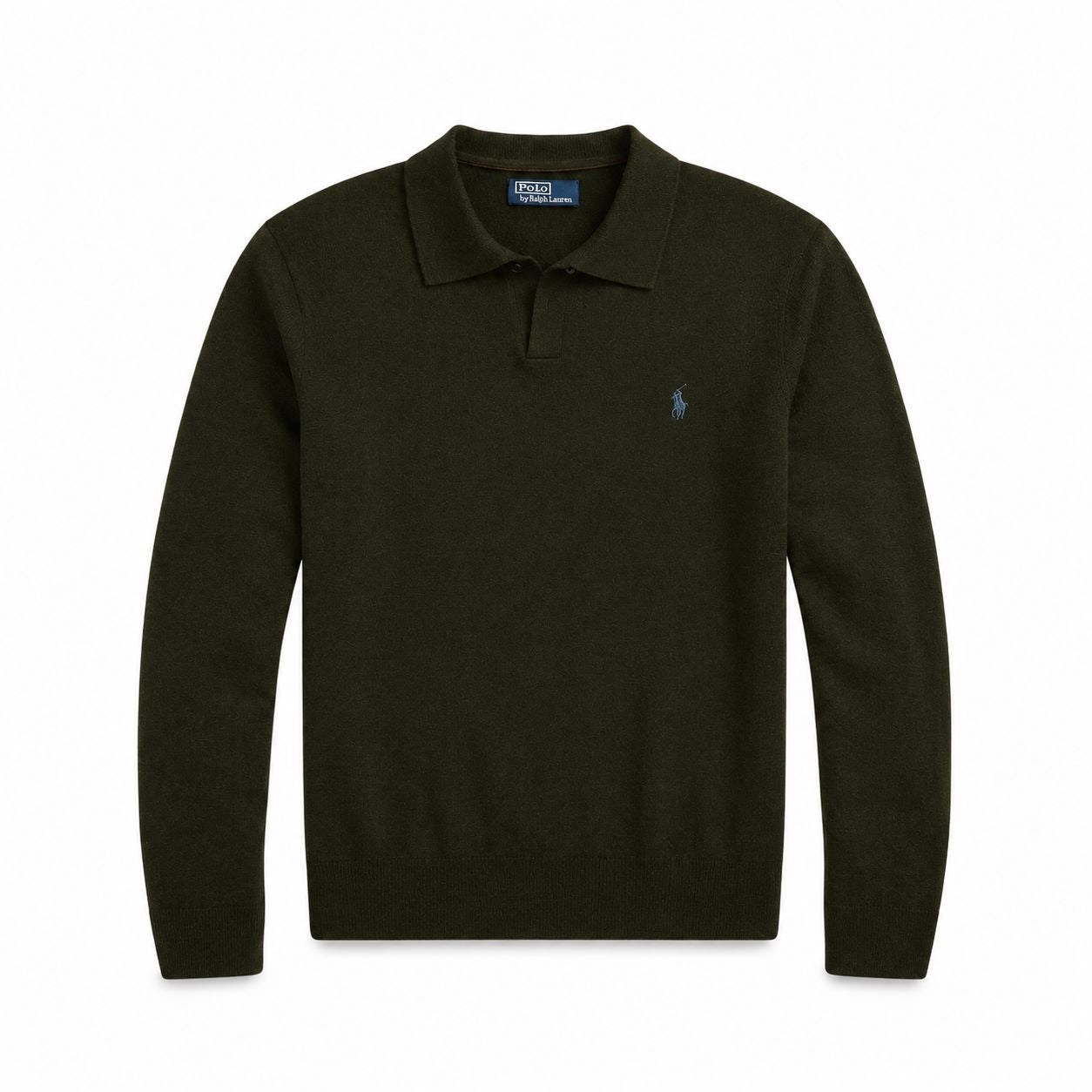 Ralph Lauren Woll-Pullover Mit Johnny-Kragen