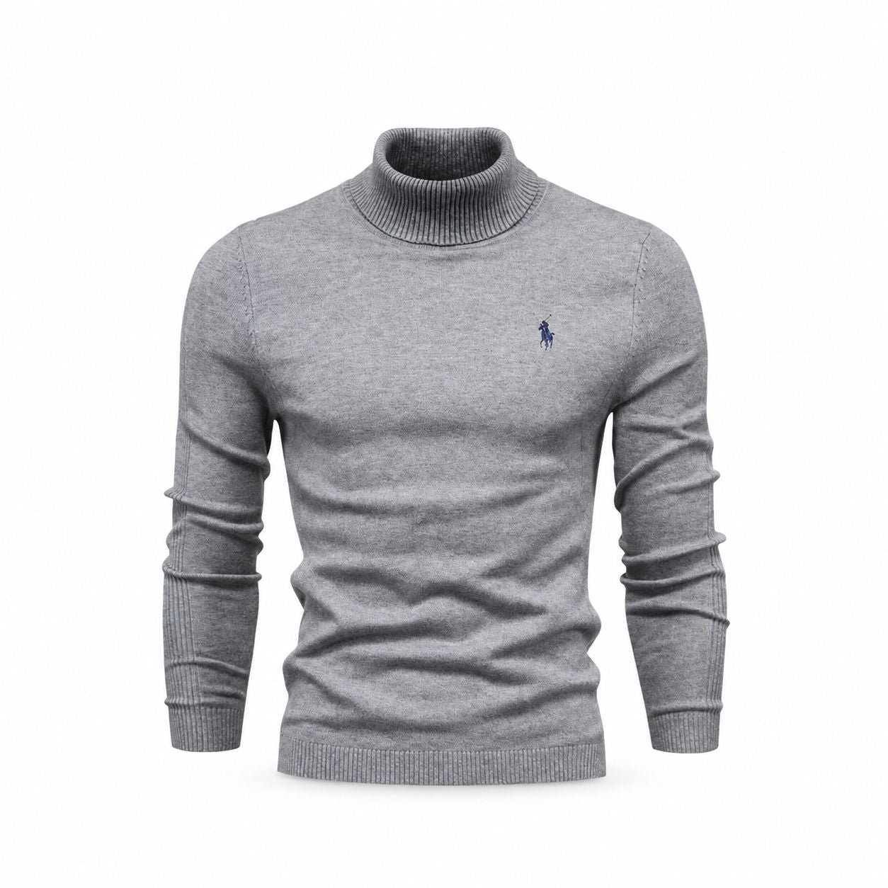 Ralph Lauren Rollkragen Zopfmuster Woll-Pullover