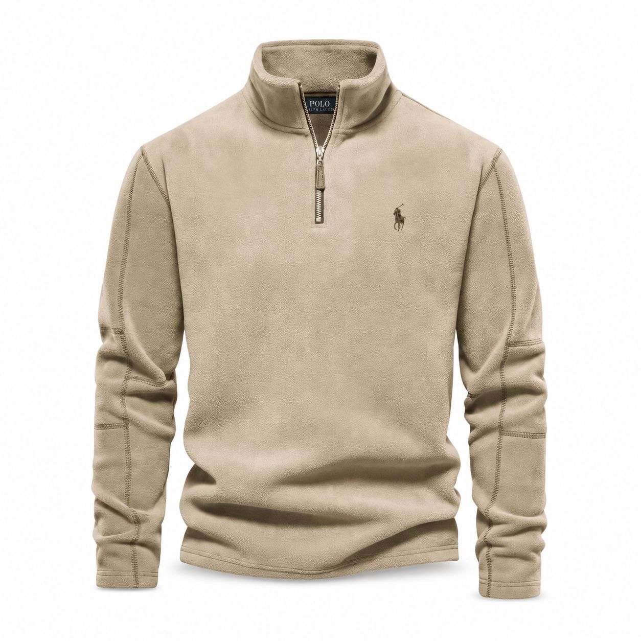 Ralph Lauren Prestige Zopfmuster Wollpullover