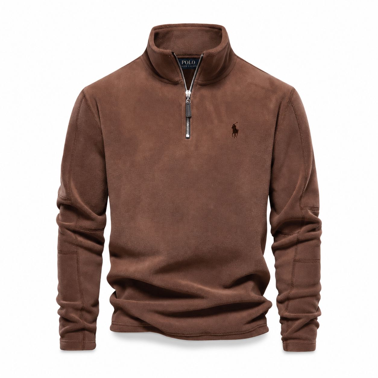 Ralph Lauren Prestige Zopfmuster Wollpullover