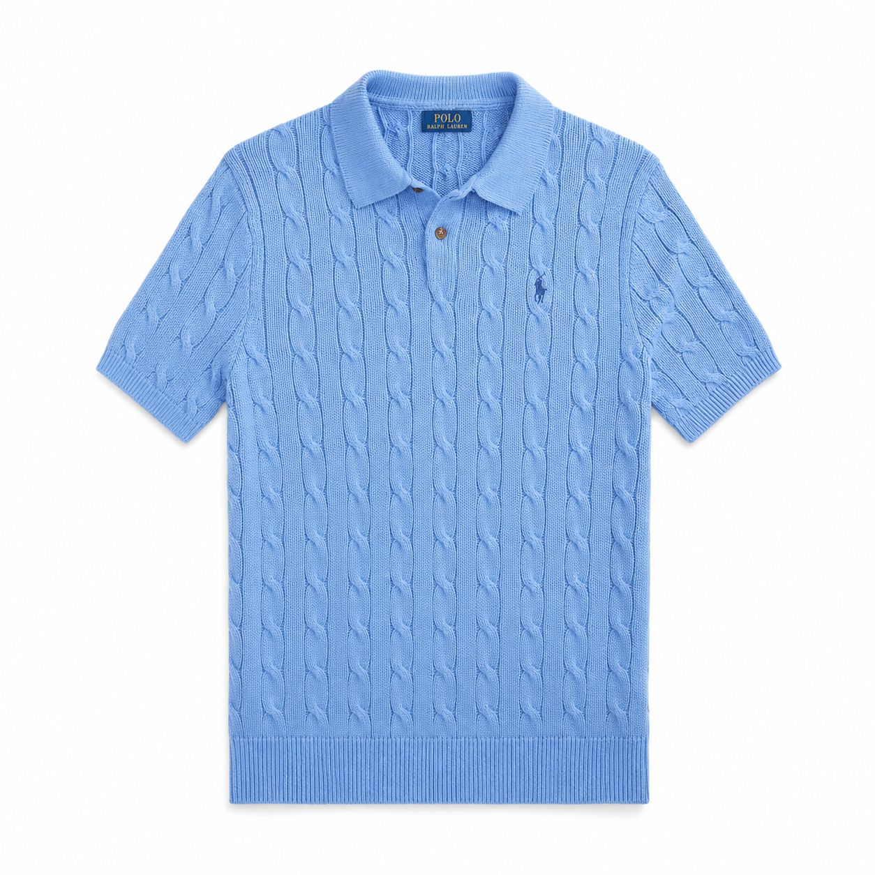 Ralph Lauren Polo-Pullover Aus Baumwolle Mit Zopfmuster