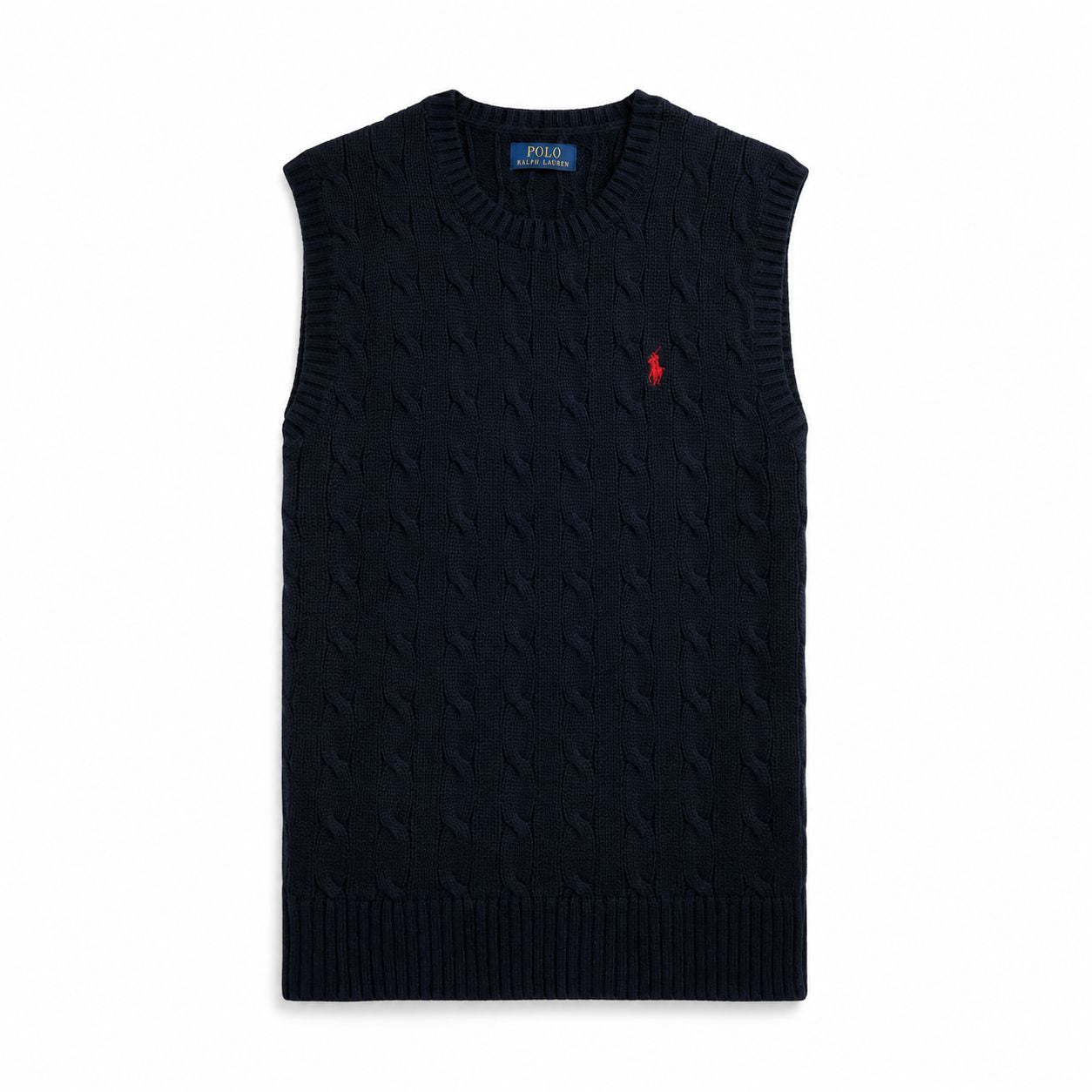 Ralph Lauren Pullunder Aus Baumwolle Mit Zopfmuster