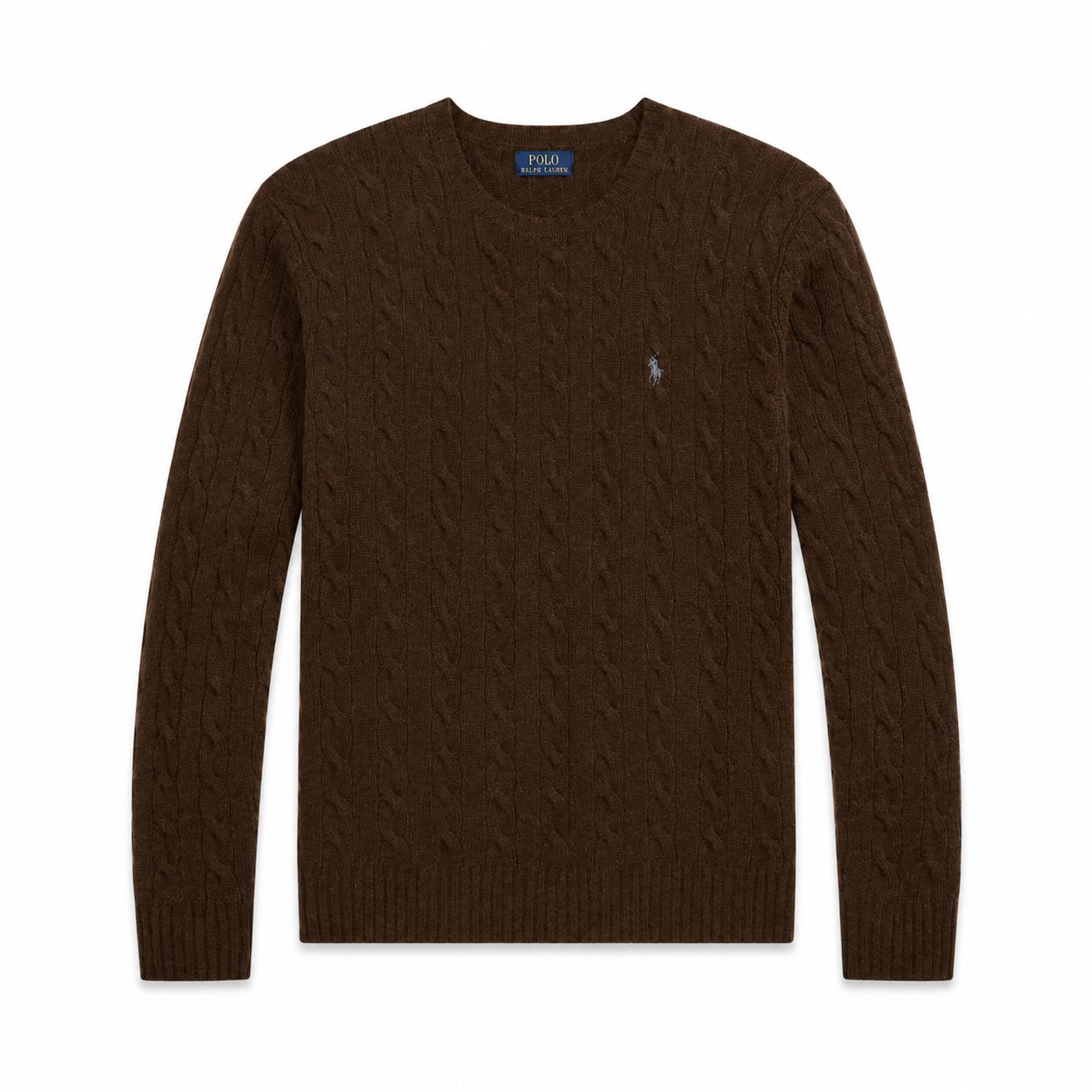 Ralph Lauren Zopfstrick-Pullover Aus Wolle-Kaschmir