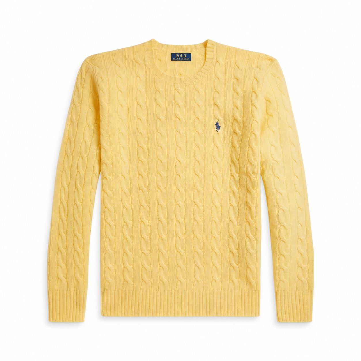 Ralph Lauren Zopfstrick-Pullover Aus Wolle-Kaschmir