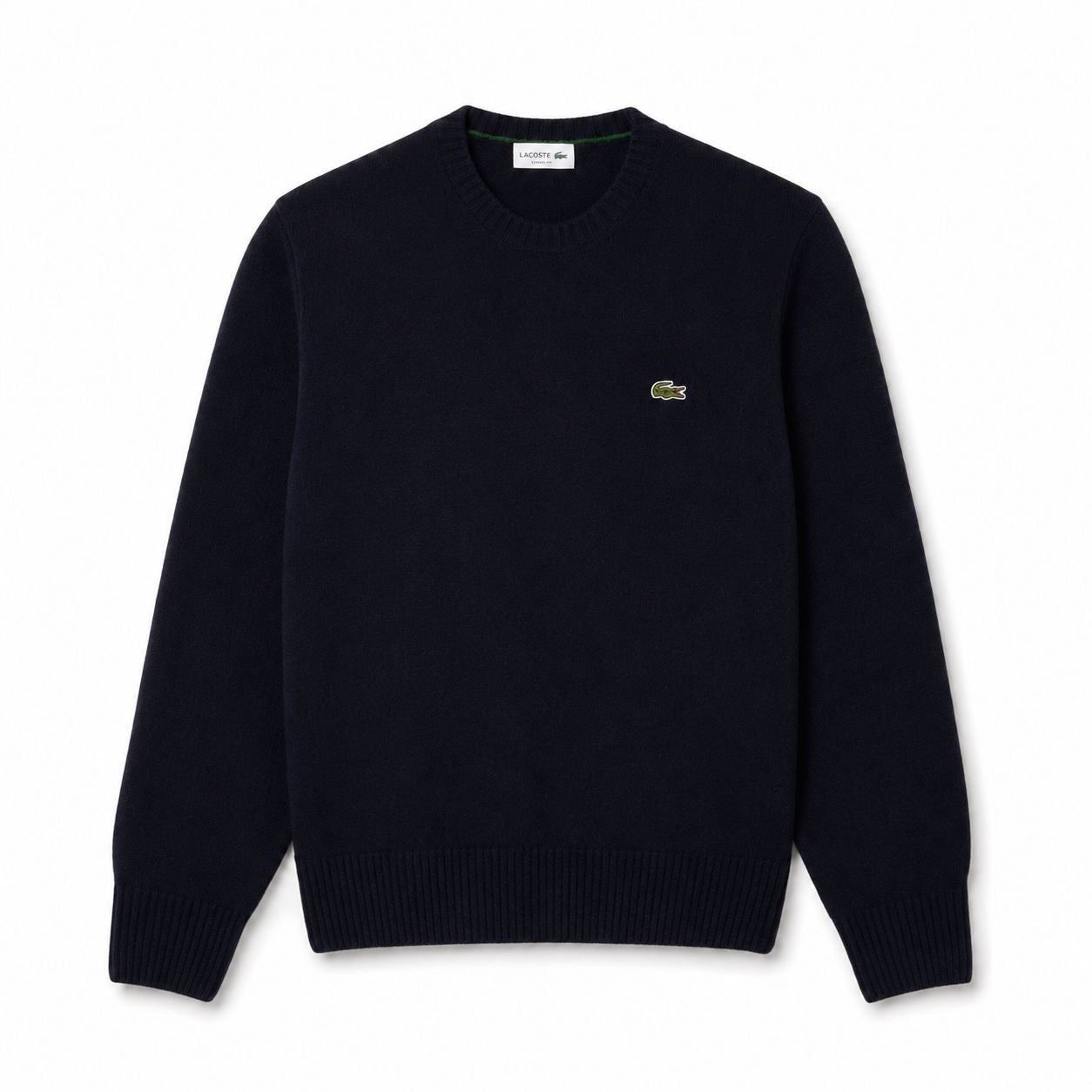 Lacoste Pullover Aus Gekämmter Wolle Mit Rundhalsausschnitt