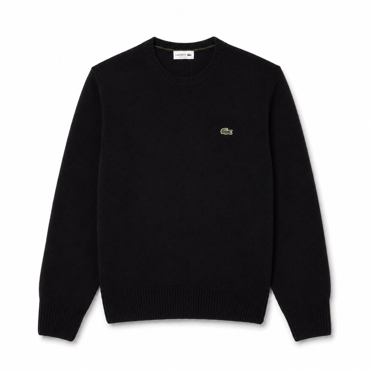 Lacoste Pullover Aus Gekämmter Wolle Mit Rundhalsausschnitt