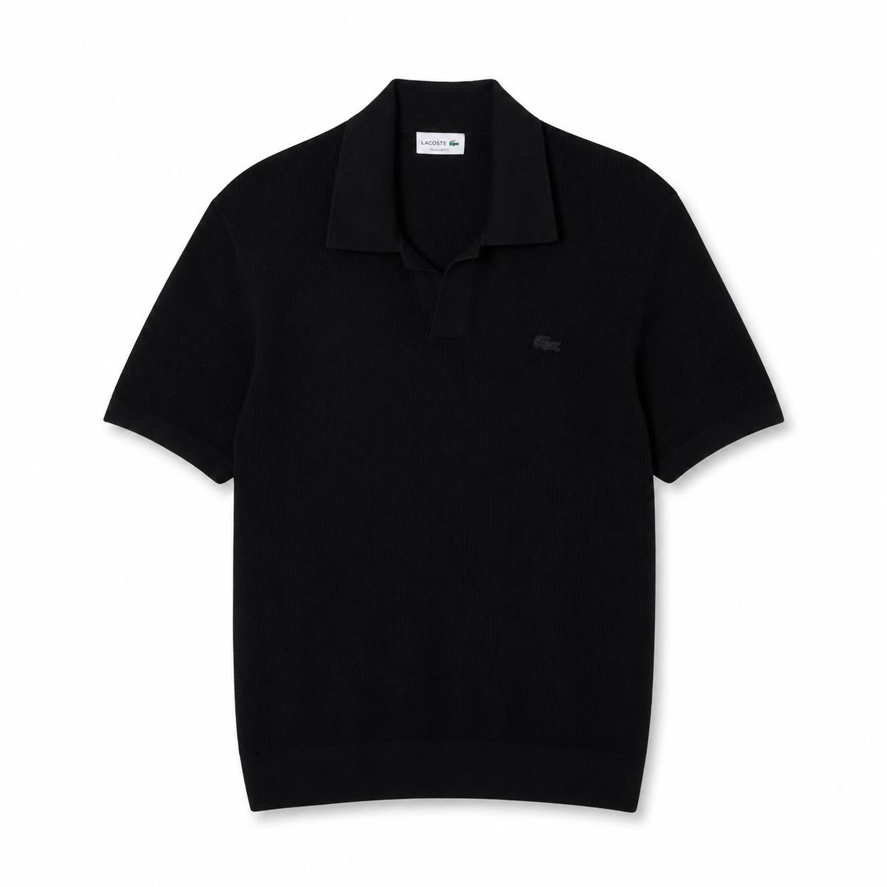 Lacoste Polo-Pullover Aus Baumwoll-Mix Mit Offenem Kragen