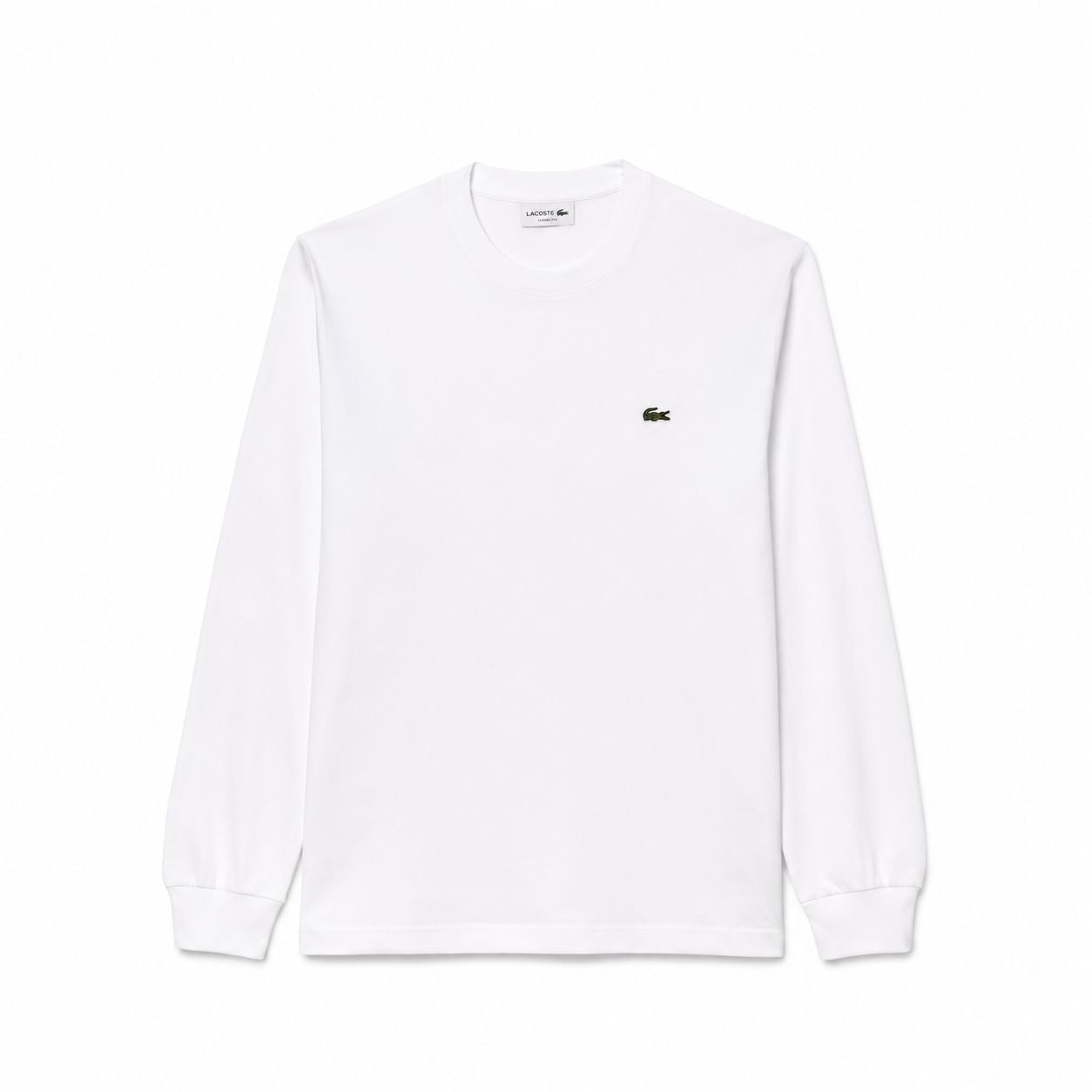 Lacoste Langarm Baumwoll T-SHIRT Für Herren