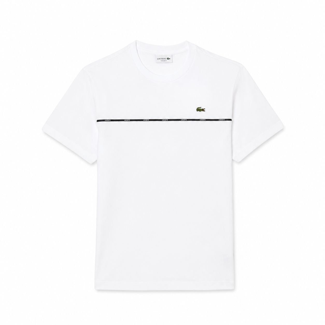 Lacoste Herren T-SHIRT Aus Baumwoll-Jersey Mit Kontrastbesatz