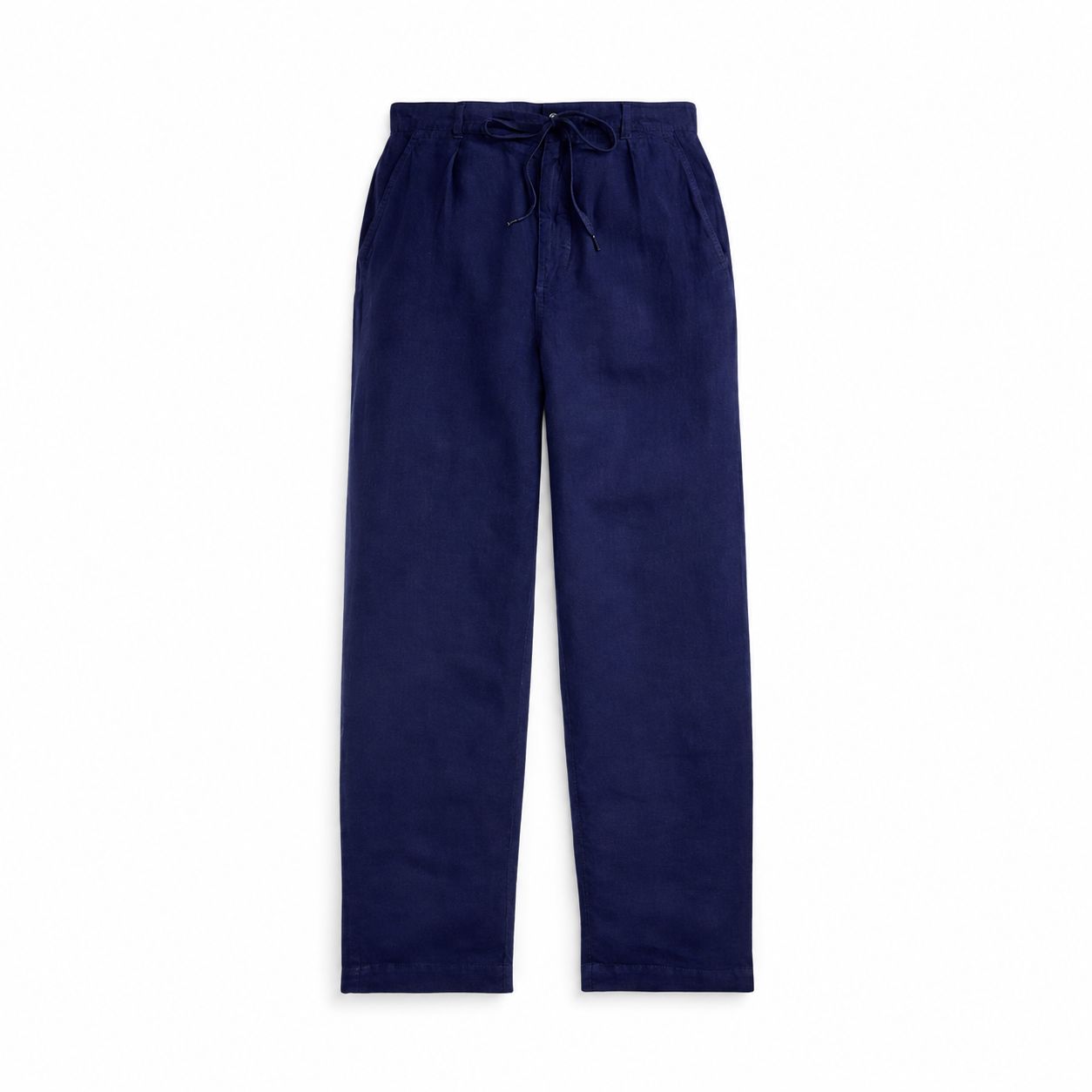 Ralph Lauren Lateef Relaxed Fit Leinen-Hose Mit Falten