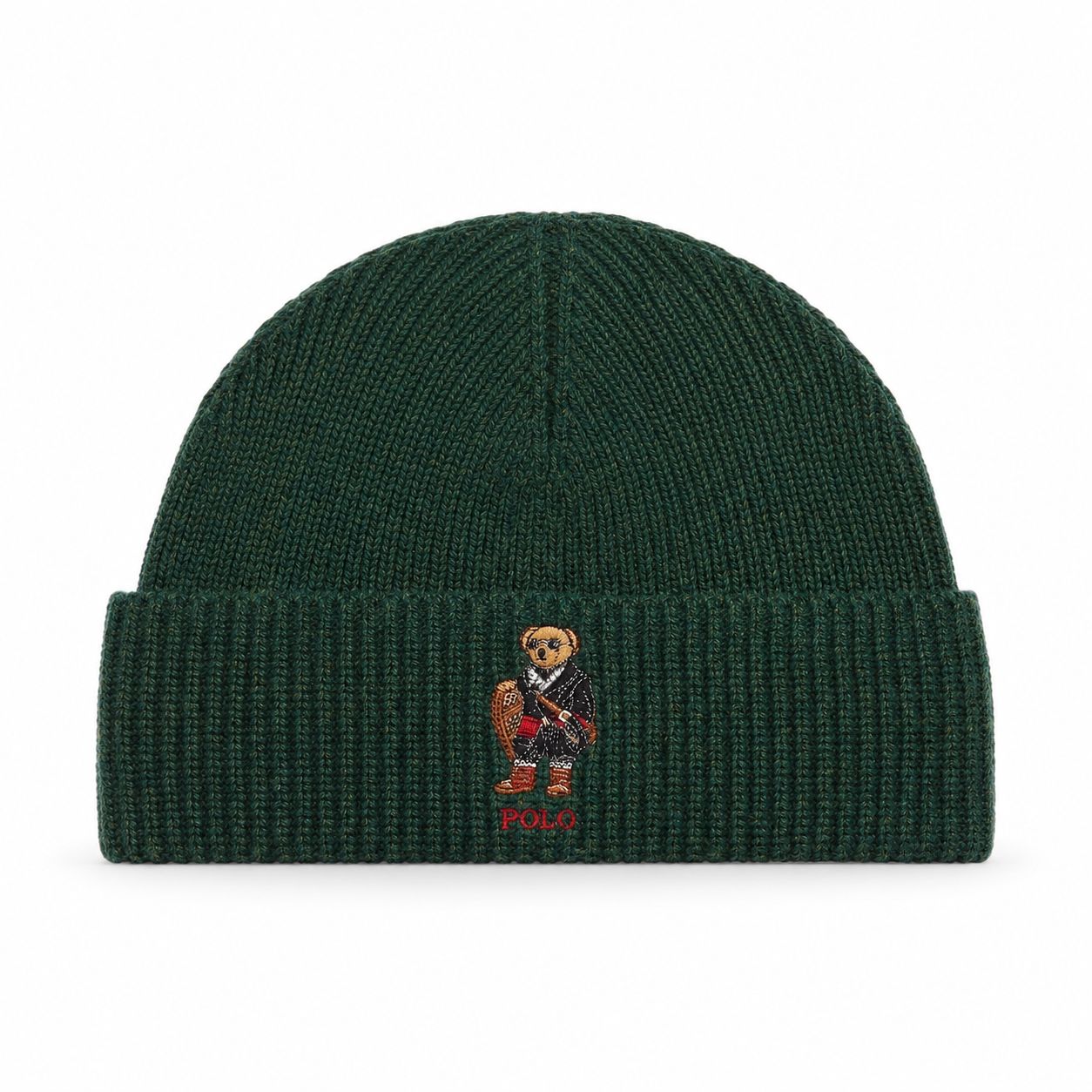 Ralph Lauren Polo Bear Rippstrickmütze
