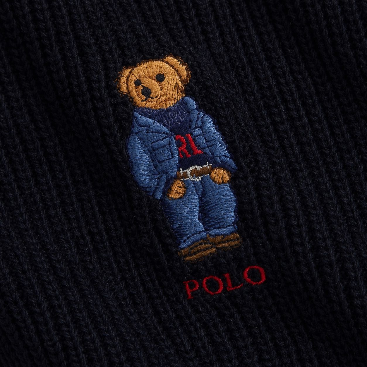 Ralph Lauren Polo Bear Strickschal