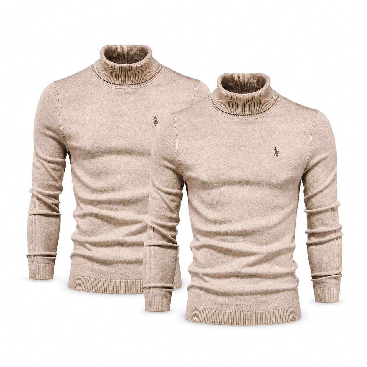 Ralph Lauren Double Elegance Rollkragenpullover – Kaufe 1, Erhalte 1 Gratis