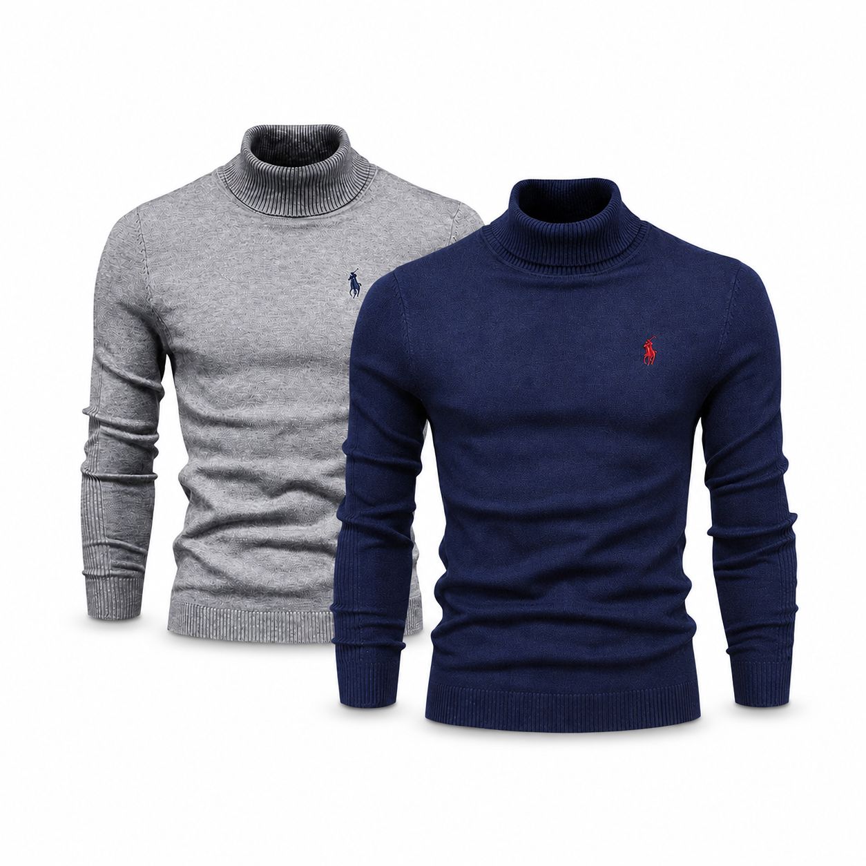 Ralph Lauren Double Elegance Rollkragenpullover – Kaufe 1, Erhalte 1 Gratis