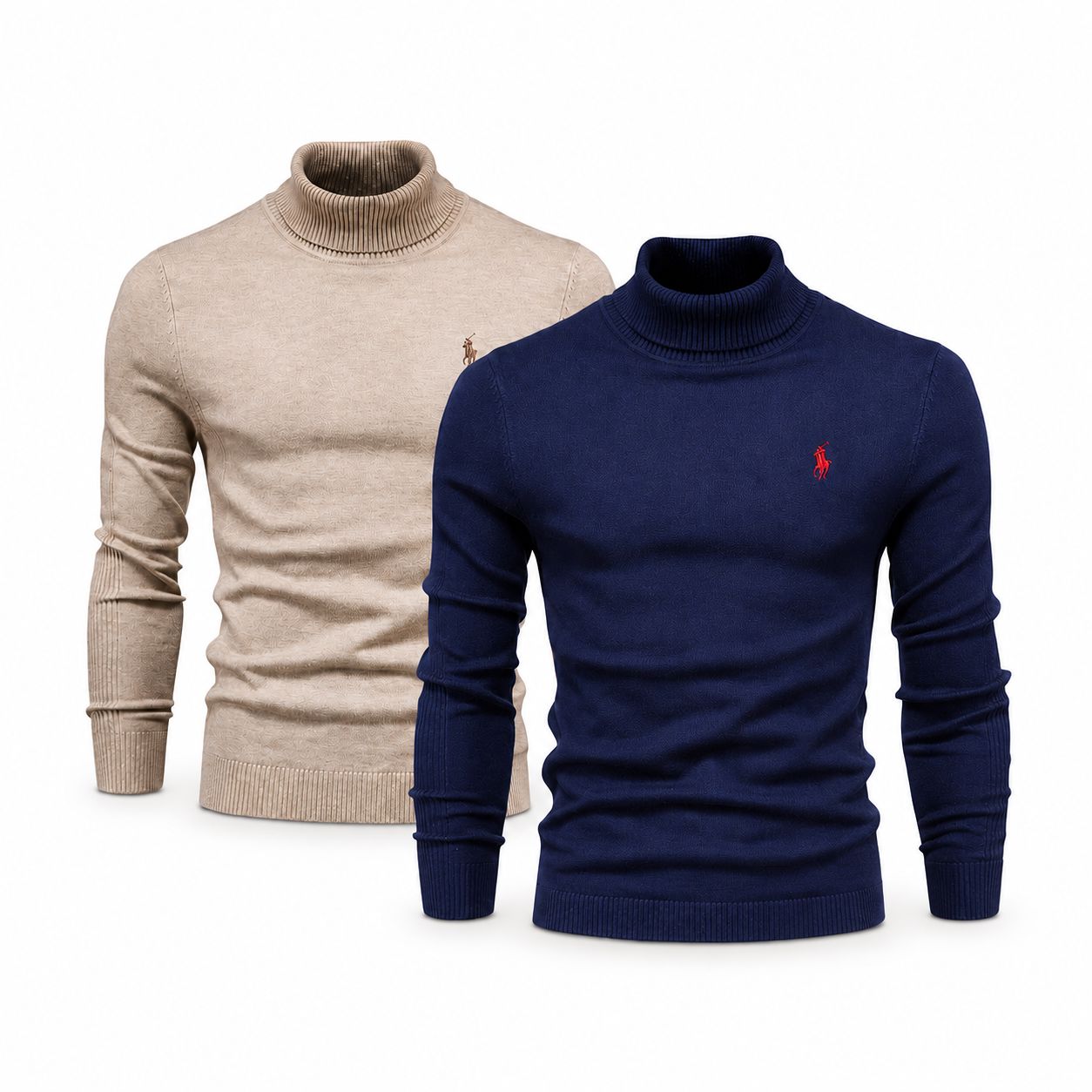 Ralph Lauren Double Elegance Rollkragenpullover – Kaufe 1, Erhalte 1 Gratis