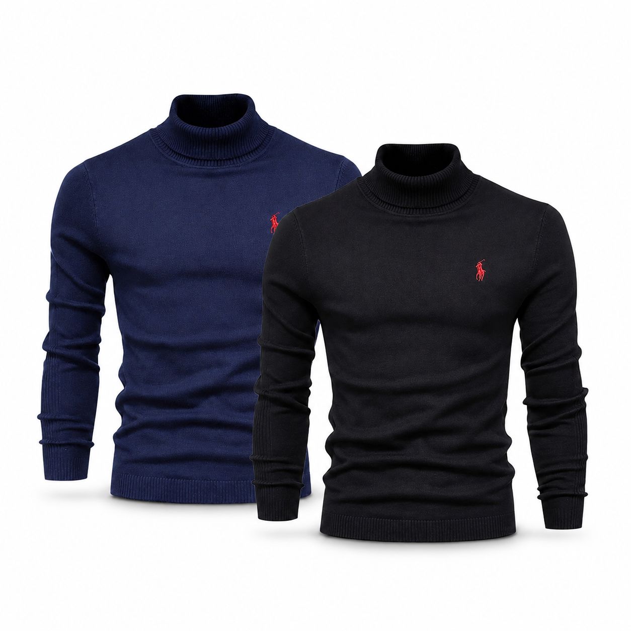 Ralph Lauren Double Elegance Rollkragenpullover – Kaufe 1, Erhalte 1 Gratis