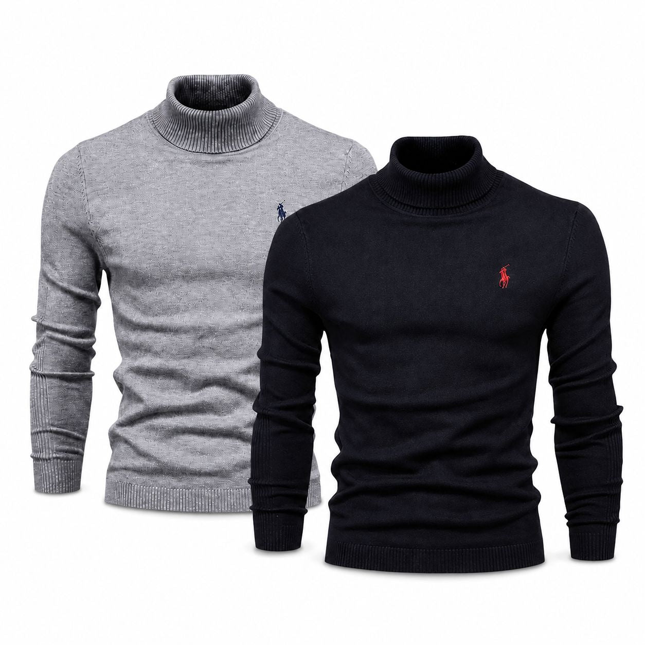 Ralph Lauren Double Elegance Rollkragenpullover – Kaufe 1, Erhalte 1 Gratis