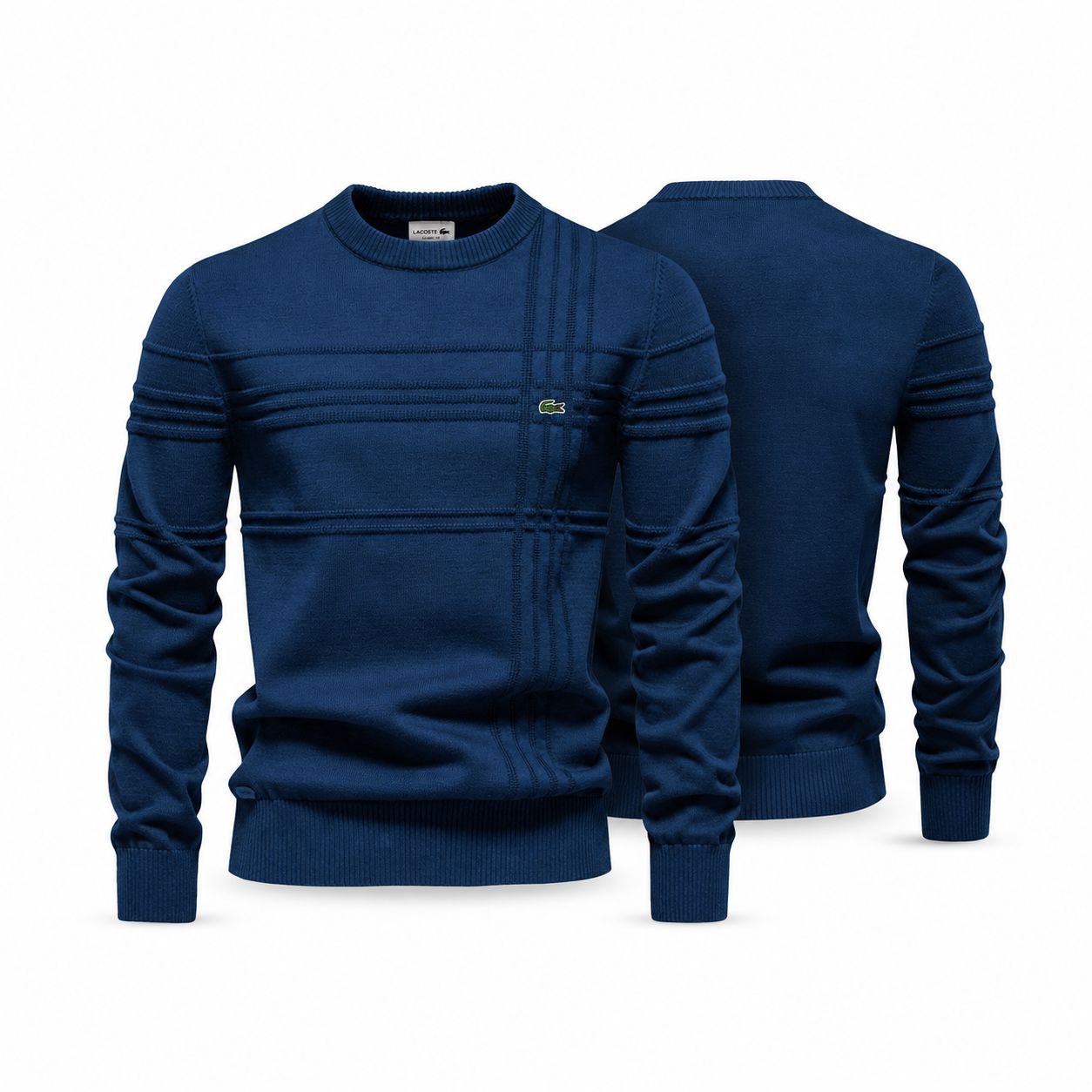 Lacoste Modern Rundhals-Strickpullover