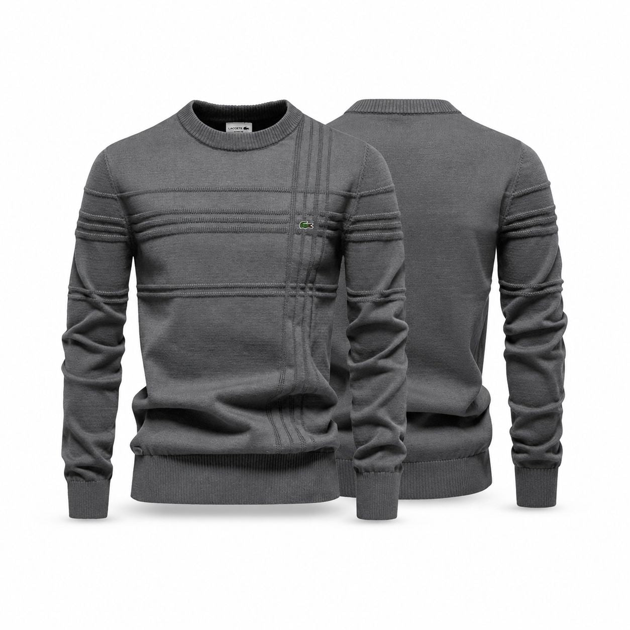 Lacoste Modern Rundhals-Strickpullover