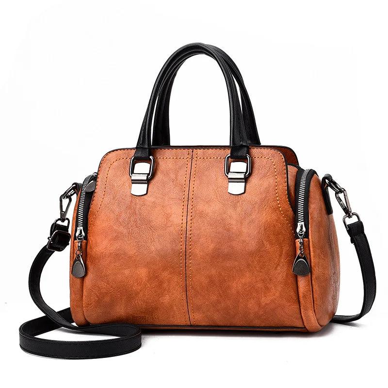 Leather Bag - Clio