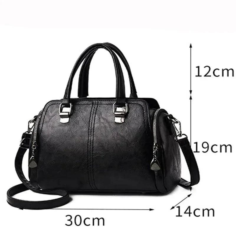 Leather Bag - Clio