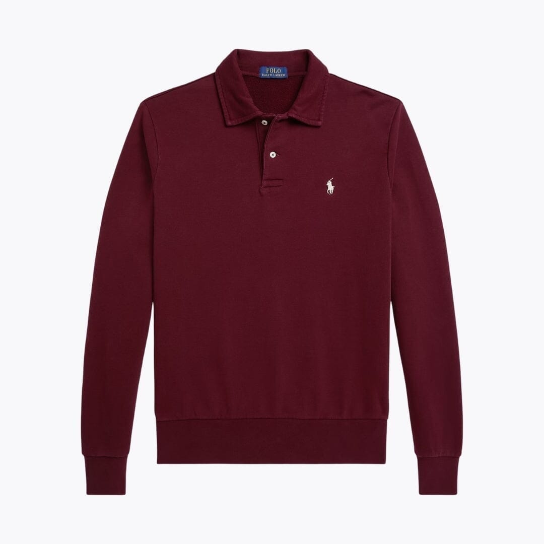 Ralph Lauren Loopback Fleece Sweatshirt Mit Kragen