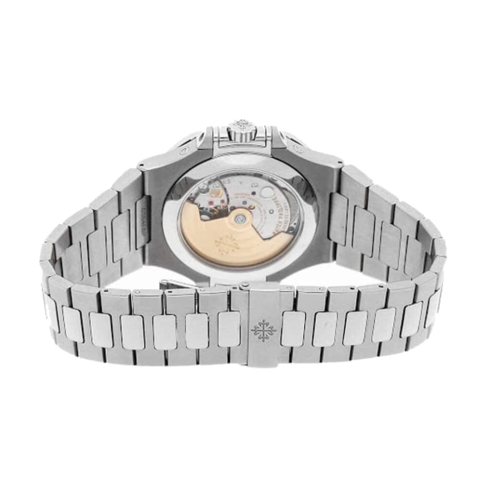 Patek Philippe Nautilus Stahl Blaues Zifferblatt Mondphase 5712/1A-001