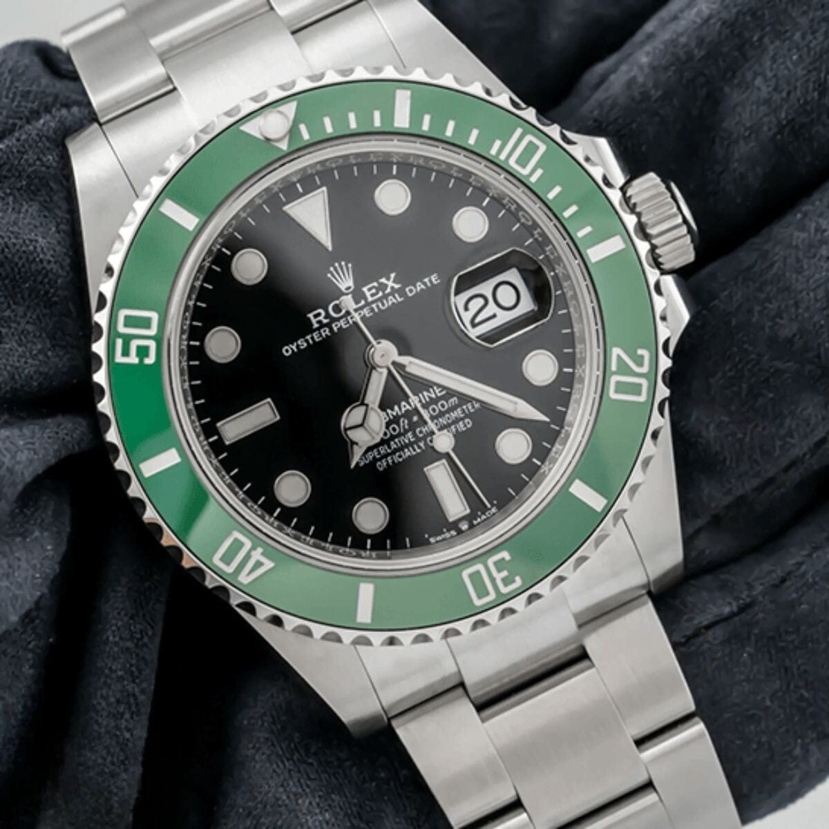 Rolex Submariner 126610LV "kermit" Herrenarmbanduhr